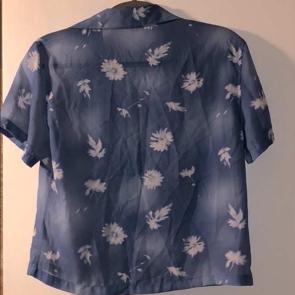 Vintage polyester button up - Picture 3 of 3